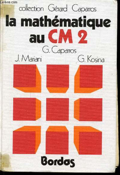 LA MATHEMATIQUE AU C.M.2