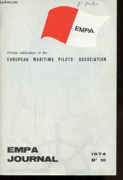 EMPA - N10 - OFFICIAL ORGAN OF THE EUROPEAN MARITIME PILOT'S ASSOCIATION