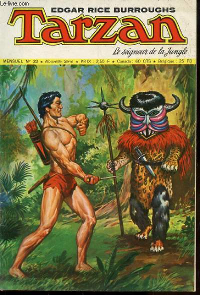 TARZAN - LE SEIGNEUR DE LA JUNGLE - N33 -