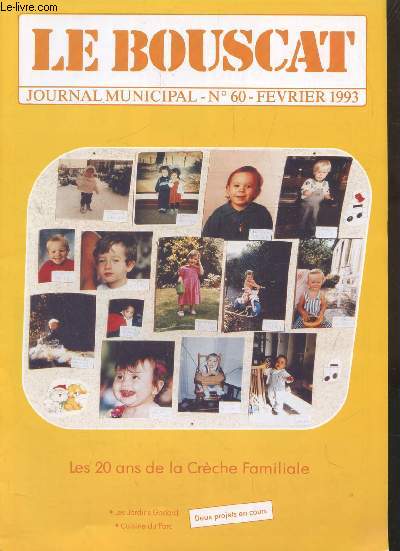 LE BOUSCAT - JOURNAL MUNICIPAL - N 60 - FEVRIER 1993