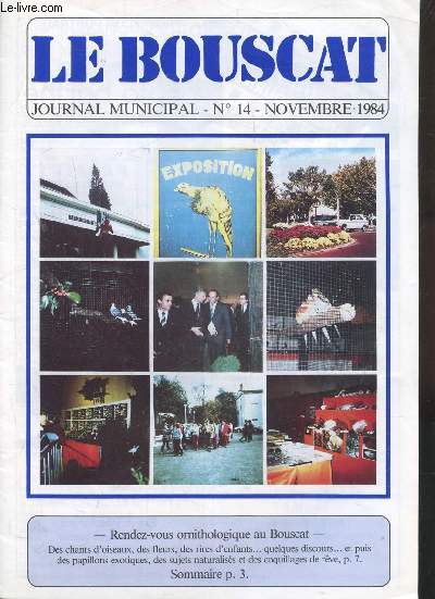 LE BOUSCAT - JOURNAL MUNICIPAL - N 14 - NOVEMBRE 1984