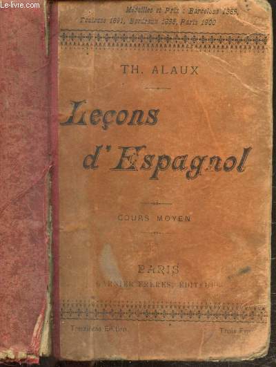 LECONS D'ESPAGNOL - COURS MOYEN- (Deuxime partie) -