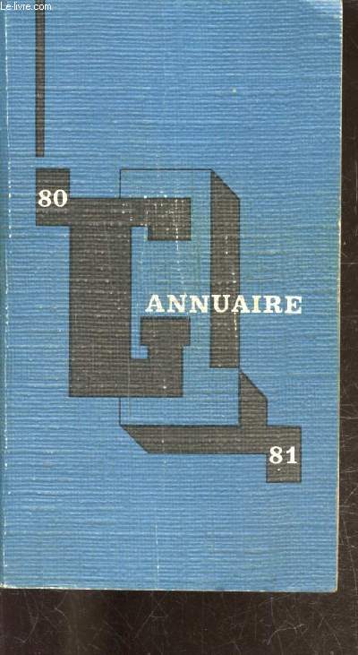 ANNUAIRE 1980-1981
