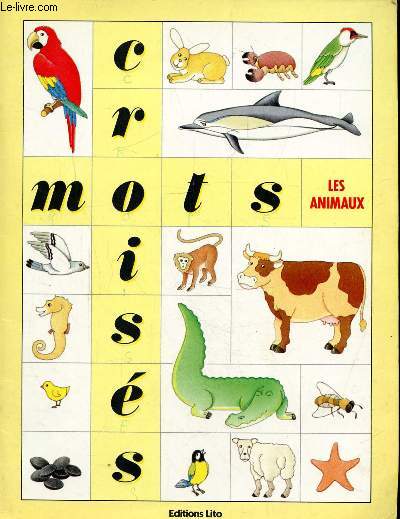 MOTS CROISES - LES ANIMAUX -