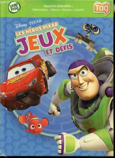 LES HEROS PIXAR JEUX ET DEFIS -