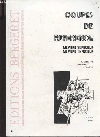 COUPES DE REFERENCES - MEMBRE SUPERIEUR - MEMBRE INFERIEUR -