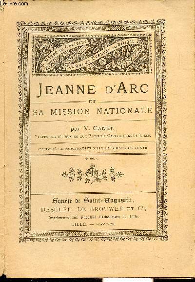 JEANNE D'ARC ET SA MISSION NATIONALE