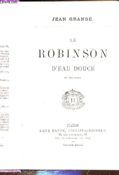 LE ROBINSON D'EAU DOUCE