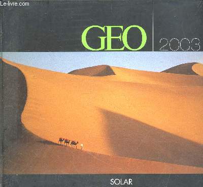 GEO 2003 - agenda Hebdomadaire 2003