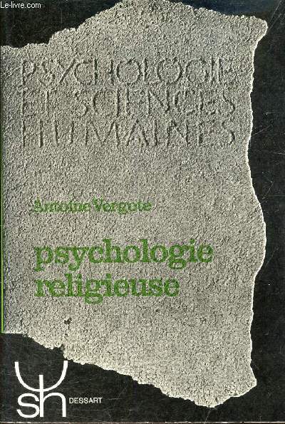 PSYCHOLOGIE RELIGIEUSE