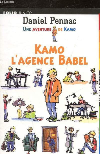 KAMO L'AGENCE BABEL - COLLECTION FOLIO JUNIOR N800.