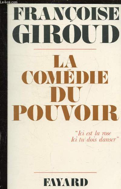 LA COMEDIE DU POUVOIR -