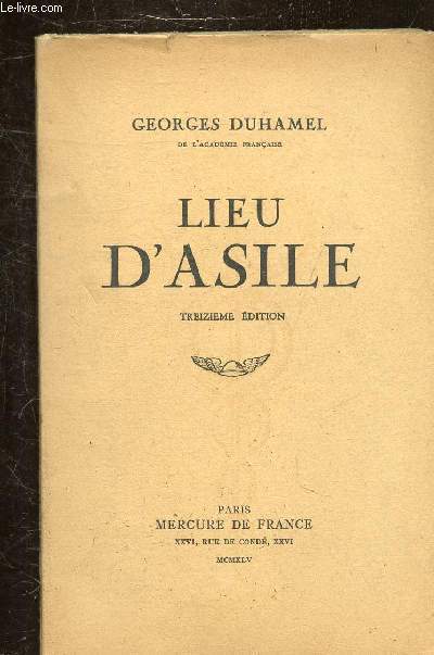 LIEU D'ASILE