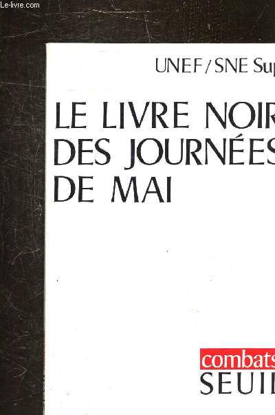 LE LIVRE NOIR DES JOURNEES DE MAI