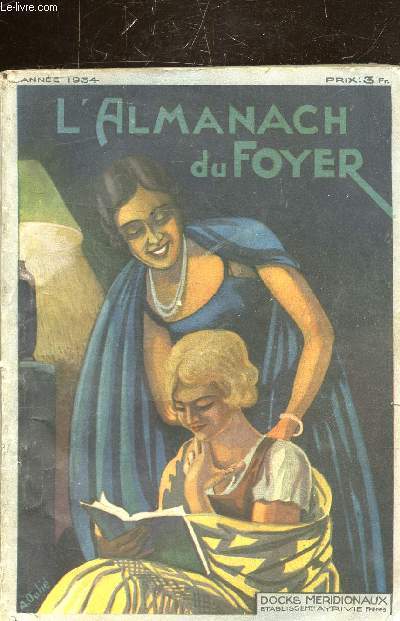 L'ALMANACH DU FOYER ANNEE 1934