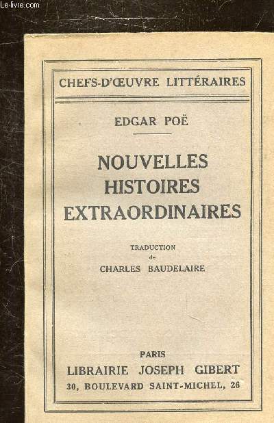 NOUVELLES HISTOIRES EXTRAORDINAIRES -