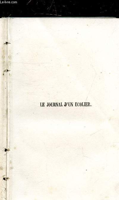 LE JOURNAL D'UN ECOLIER