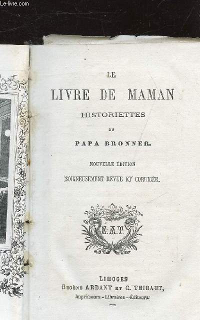 LE LIVRE DE MAMAN HISTORIETTES