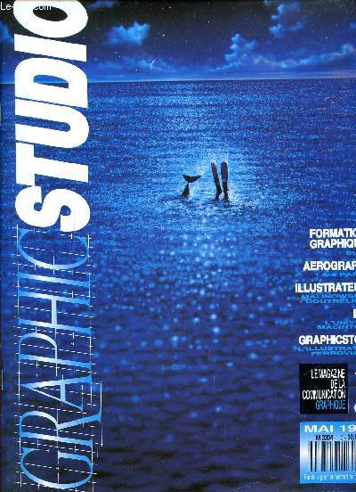 GRAPHICSTUDIO - MAI 1990 - N 3FORMATIONS GRAPHIQUES - AEROGRAPHIE - ILLUSTRATEURS - DAO - GRAPHICSTORY -