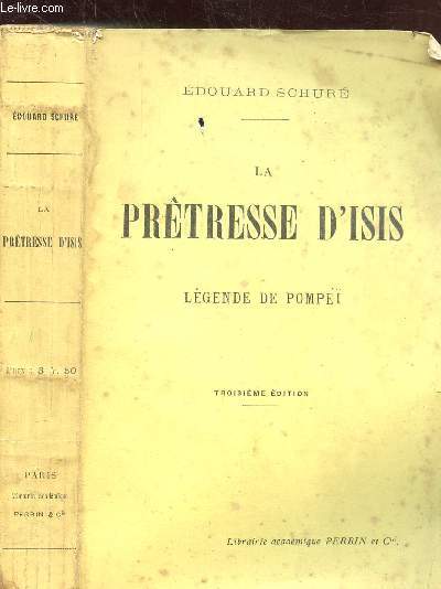 LA PRETRESSE D'ISIS - LEGENDE DE POMPEI