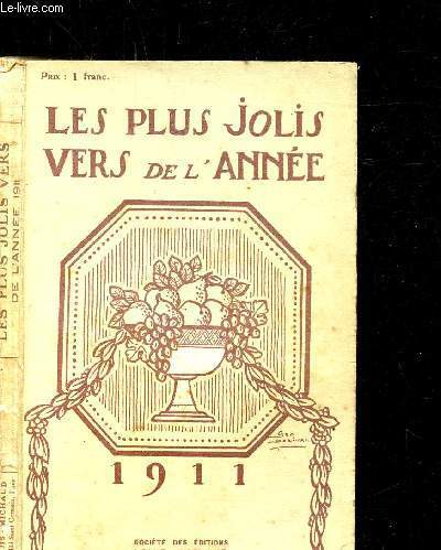 LES PLUS JOLIS VERS DE L'ANNE 1911