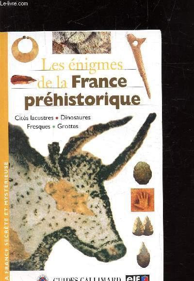 LES ENIGMES DE LA FRANCE PREHISTORIQUES - CITES LACUSTRES - DINAUSORES - FRESQUES - GROTTES-