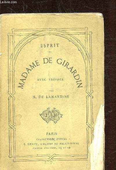 ESPRIT DE MADAME GIRARDIN