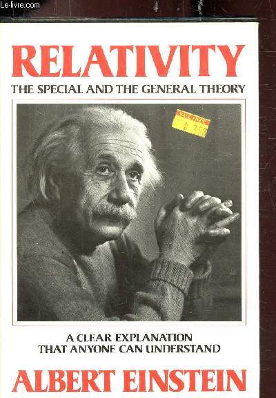 RELATIVITY - THE SPECIAL AND THE GENERAL THEORY -
