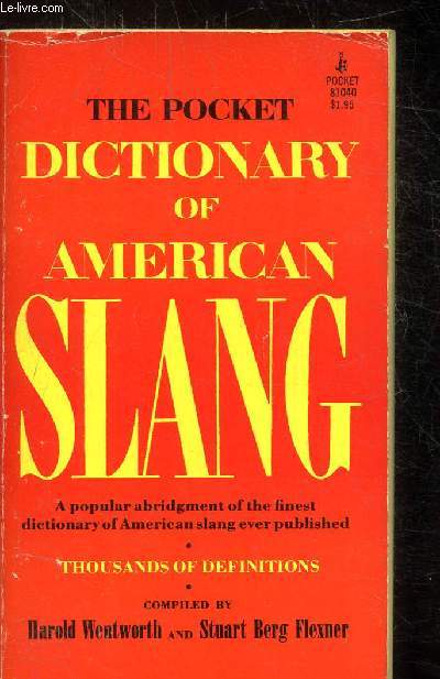 THE POCKET DICTIONNARY OF AMERICAN SLANG
