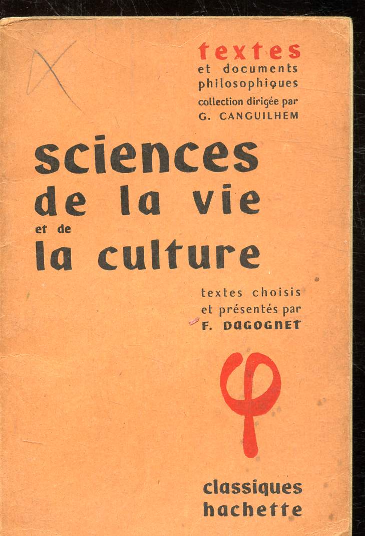 SCIENCES DE LA VIE ET DE LA CULTURE -