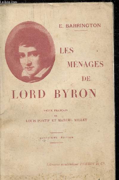 LES MENAGES DE LORD BYRON -