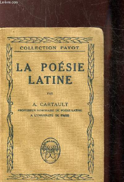 LA POESIE LATINE