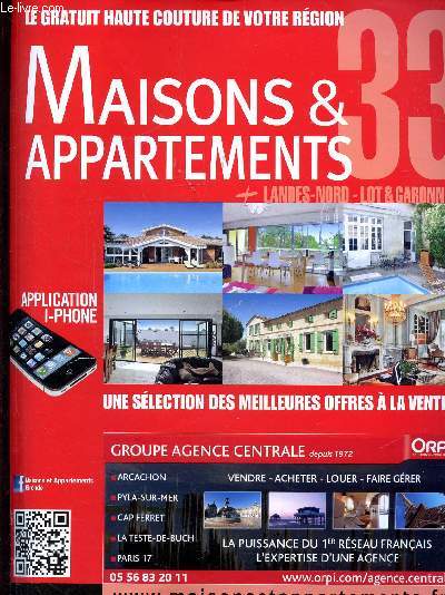 MAISONS & APPARTEMENTSN 142 - 33 - LANDES NORD - LOT ET GARONNE -