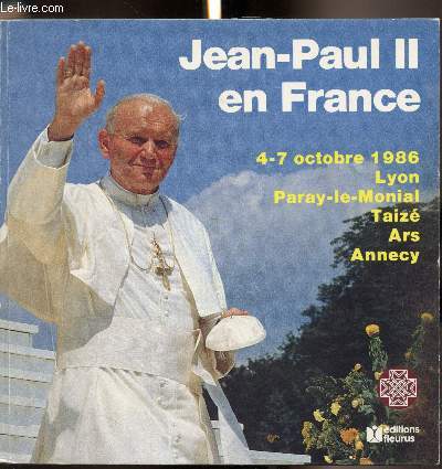 Jean-Paul II en France 4-7 octobre 1986