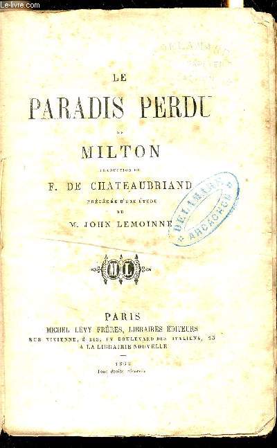 Le paradis perdu de Milton -