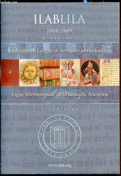 Ligue Internationale de la Librairie Ancienne - Repertoire 2008/2009
