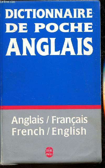 Dictionnaire de poche Anglais - Anglais/Franais - Franais/Anglais