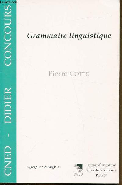 Grammaire Linguistique -
