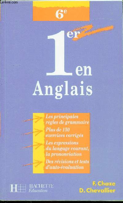 1er en Anglais - 6e - collection 