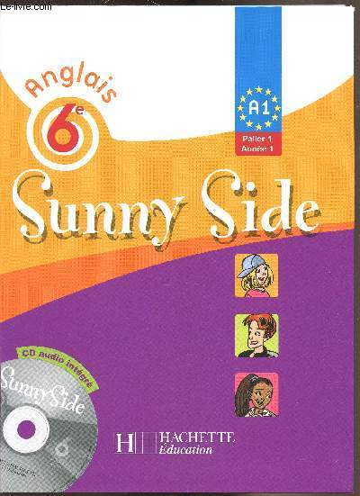 Méthode d'anglais Sunny Side - 6e - Palier 1 - Année 1 - + cd audio - Godé - ... - Afbeelding 1 van 1