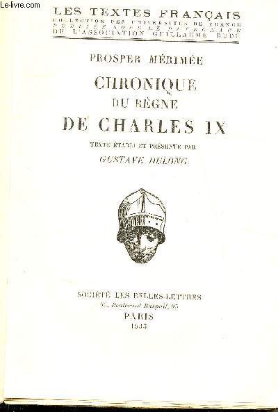 Chronique du rgne de Charles IX -