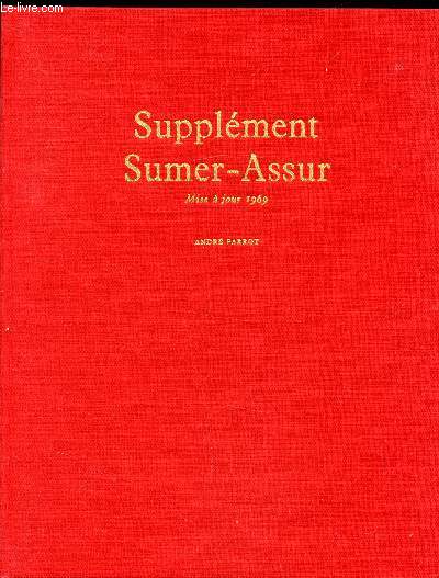 Supplment Sumer-Assur - Mise  jour 1969 -