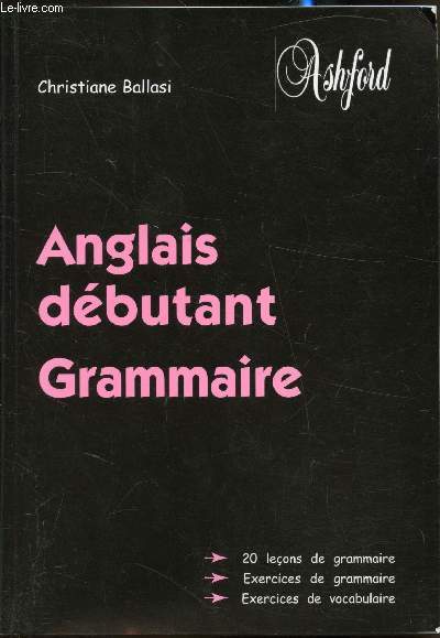 Anglais dbutant Grammaire -