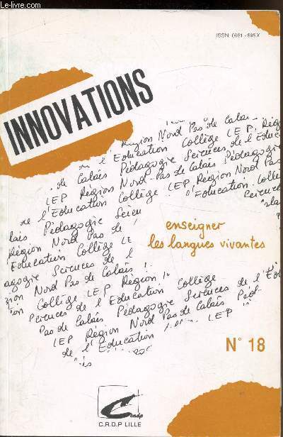 Innovations - Enseigner les langues vivantes -