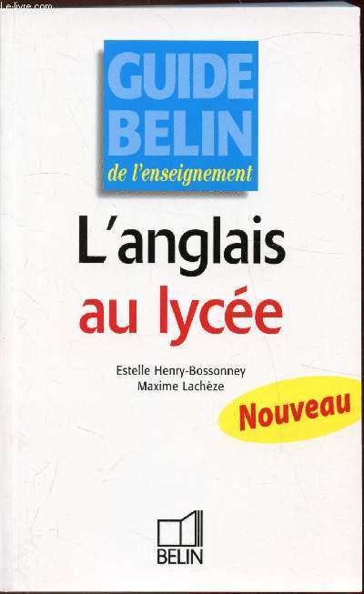 Guide Belin de l'enseignement -