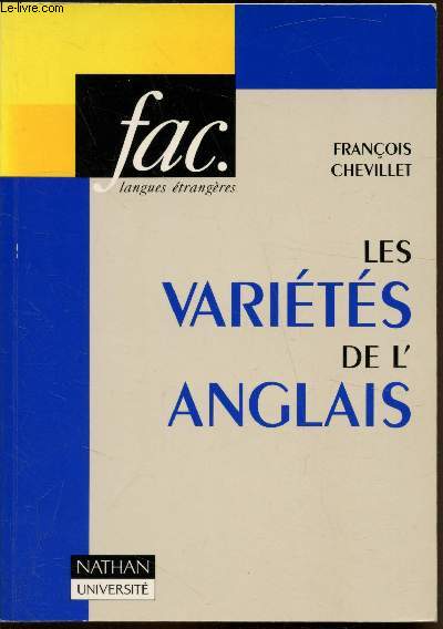 Les varits de l'anglais - Colletion 