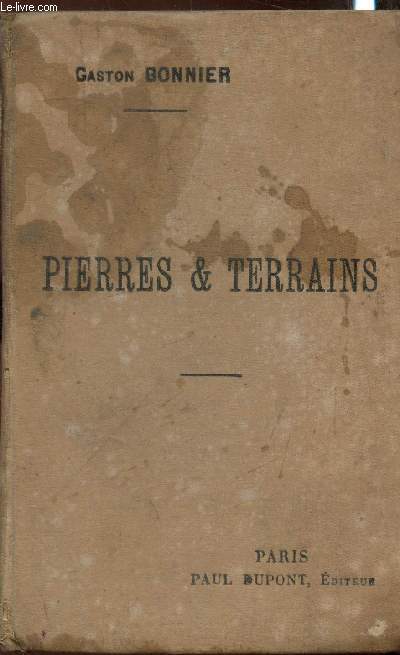 Elements d'histoire naturelle - Pierres et terrains -