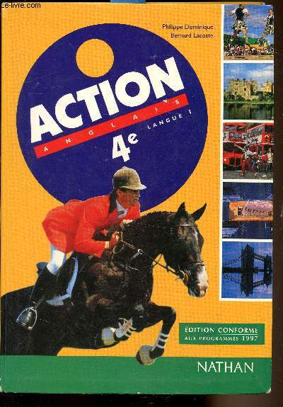 Action Anglais - 4e - Langue 1 -