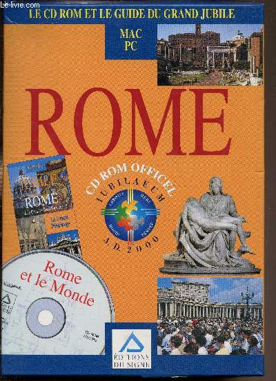 Guide du Jubil Rome - Les quatre basiliques - Le grand plerinage - Guide + CD rom