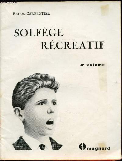 Solfge Rcratif - 4me volume -